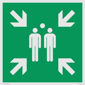 E007 safe condition evacuation assembly point